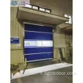 Porte à roulettes en PVC rapide pour salle de travail de l'entrepôt